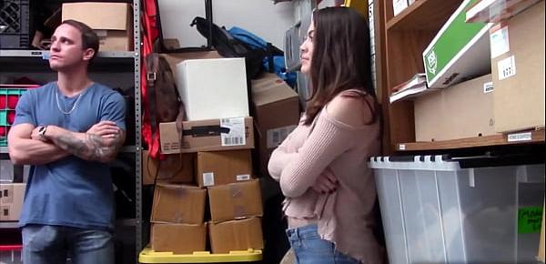  Bickering couple has to agree to cuckold deal for shoplifting - Veronica Vega